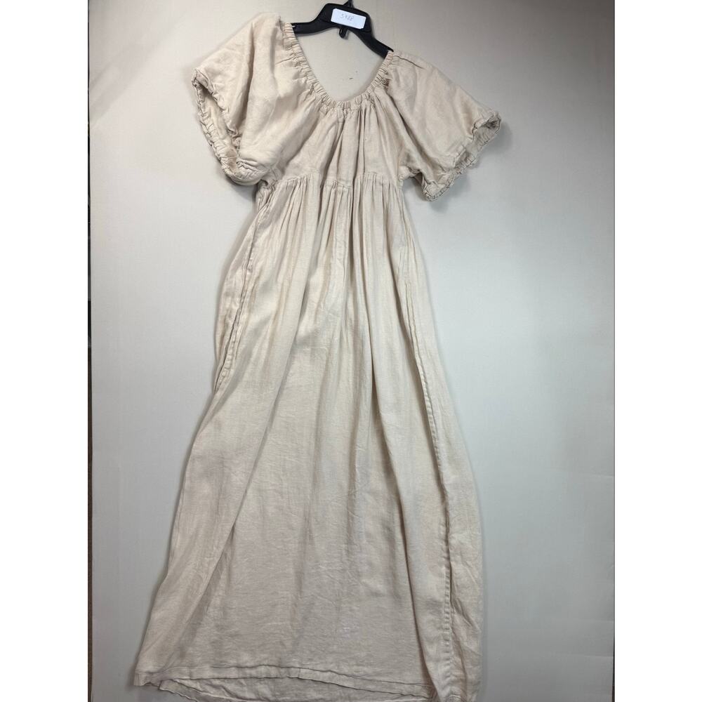 LoboRosa Long off the shoulder linen  maxi dress Small - Picture 2 of 6